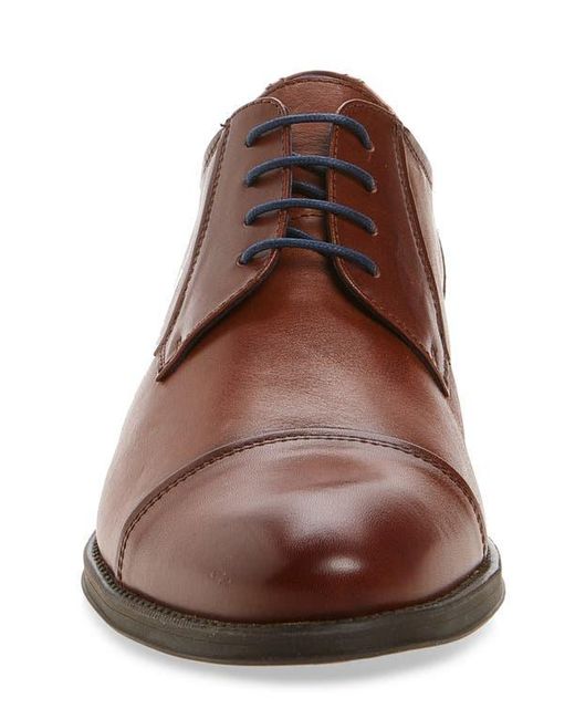 Fluchos Brown Heracles Cap Toe Derby for men
