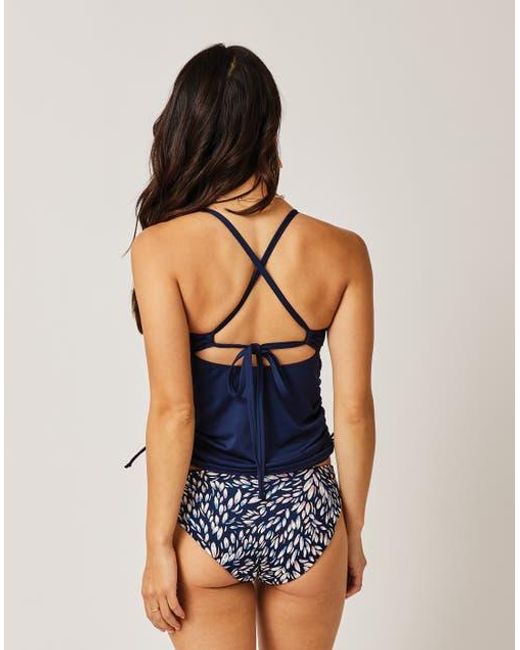 Carve Designs Blue Camari Tankini D Cup