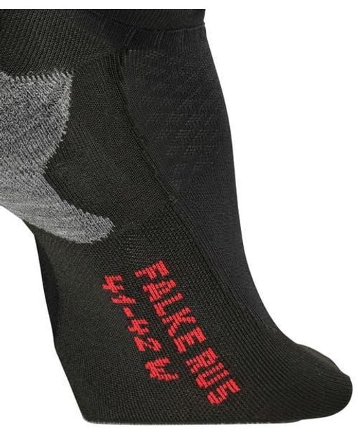 Falke Black Ru5 Race Invisible Running Socks