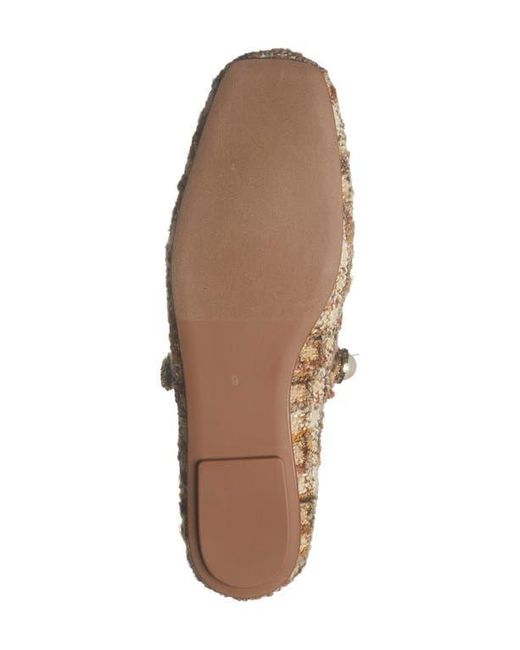 Jeffrey Campbell Metallic Amarissa Mary Jane Flat