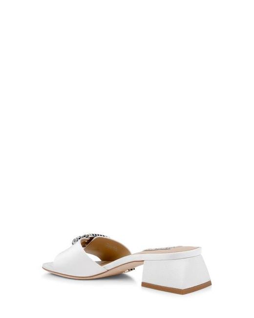 Badgley Mischka White Odalys Sandal