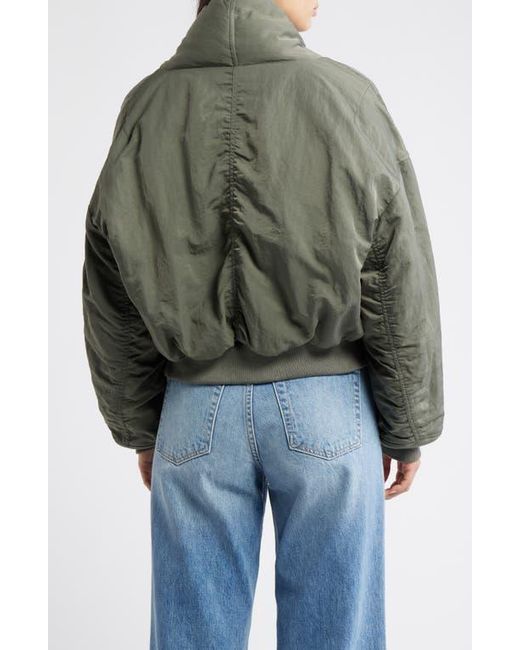 Alpha Industries Multicolor Shawl Collar Down Flight Jacket