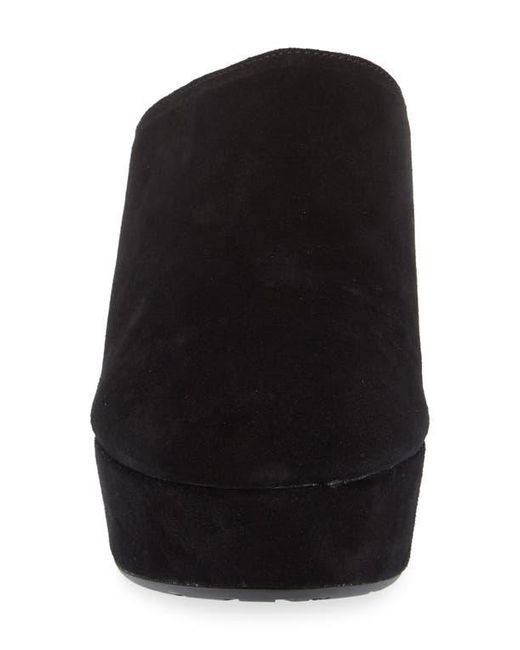 Chocolat Blu Black Ginette Platform Clog