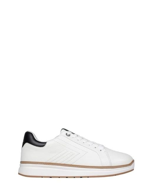 BILLY Footwear White Comfort Luxe Zip Around Sneaker for men
