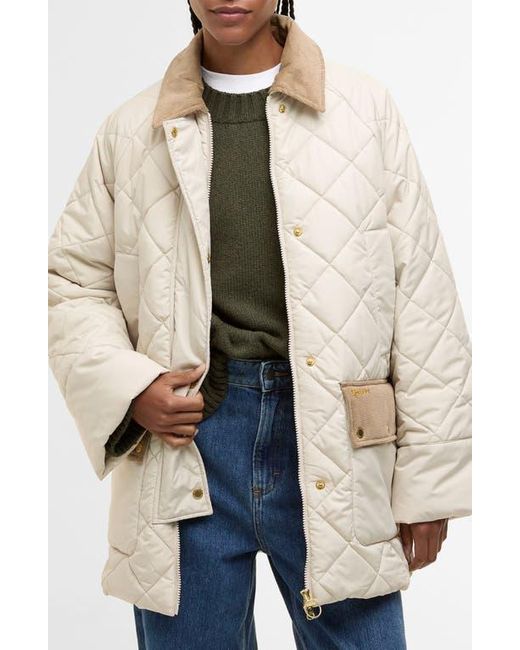 Barbour Natural Aldburgh Quilted Jacket