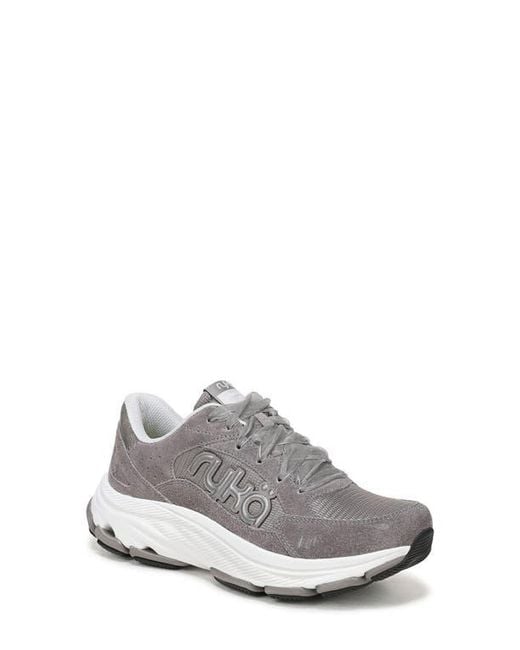 Ryka Gray Devotion X Max Classic Sneaker