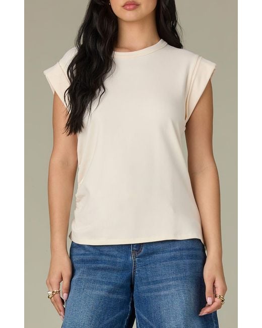 Wit & Wisdom Blue Knit Top