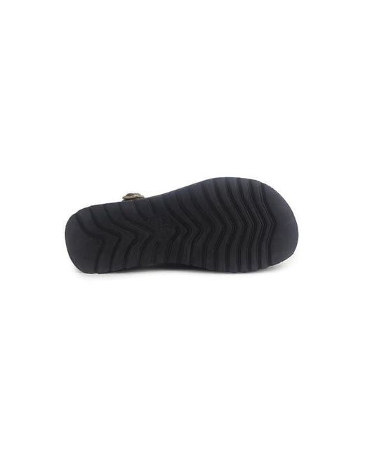 Bed Stu Black Library Platform Sandal
