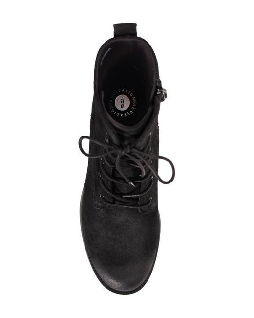 Revitalign Black Stratton Lace-Up Boot