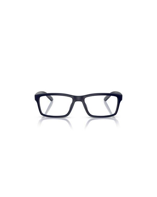 Arnette Black 52Mm Rectangle Optical Glasses for men