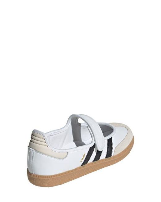 Adidas White Samba Jane Sneaker
