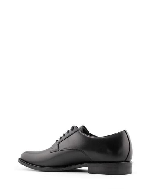 Gordon Rush Black Brody Plain Toe Derby for men