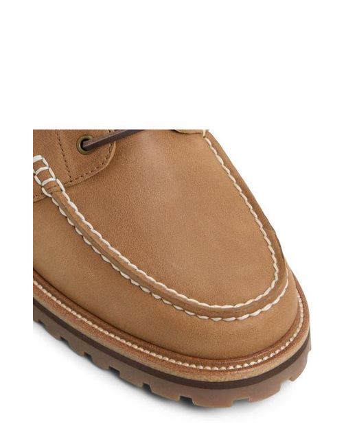 ALDO Brown Cedric Lugged Boat Shoe for men