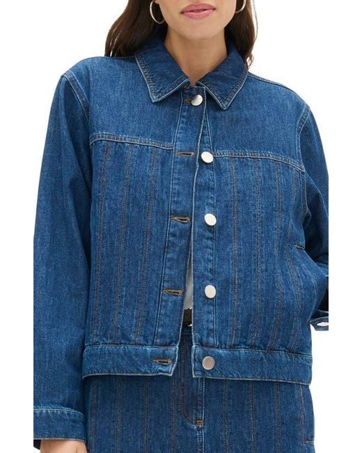 ALIGNE Blue Hestia Denim Jacket