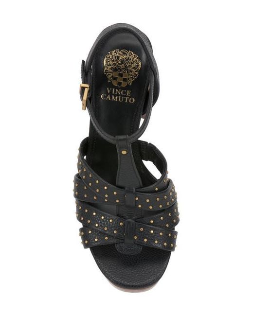 Vince Camuto Black Palton Slingback Platform Sandal