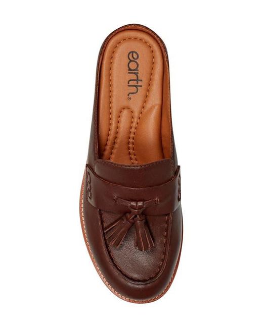 Earth Brown Everett Tassle Mule