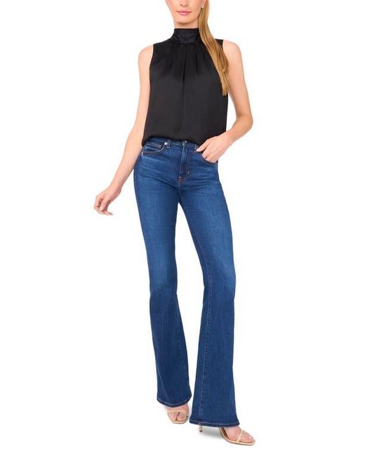 Ted Baker Blue Sleeveless Bow Top