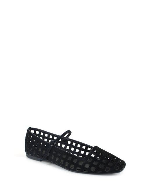 Splendid Black Ruth Mary Jane Flat