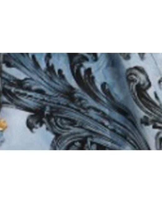 Apny Blue Printed Top