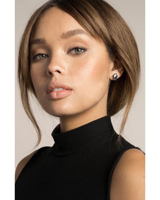 Tessa stone stud earrings deals