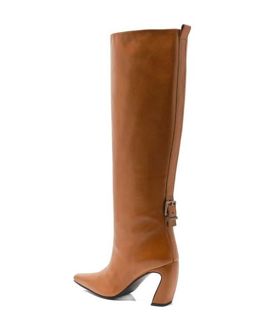 Free People Brown Date Night Knee High Boot