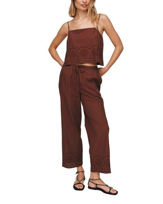 Bella Dahl Red Button Back Camisole