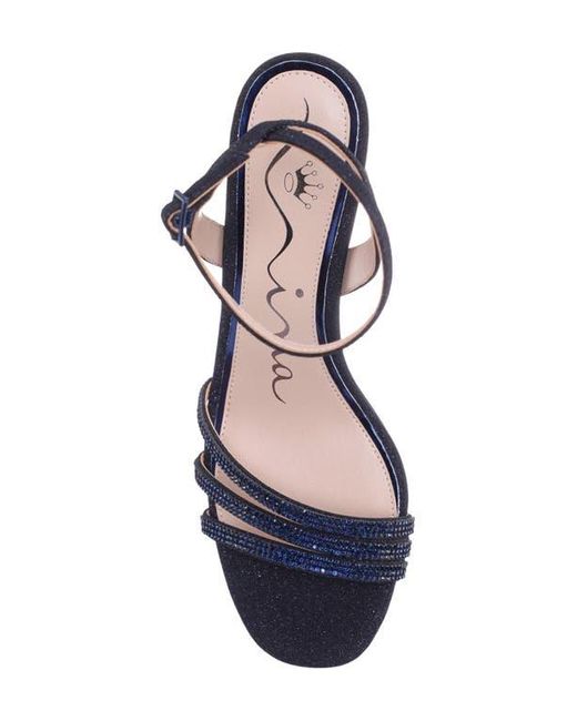 Nina Blue Alfreda Ankle Strap Sandal
