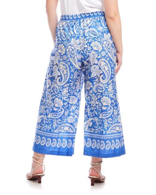 Karen Kane Blue Drawstring Pants