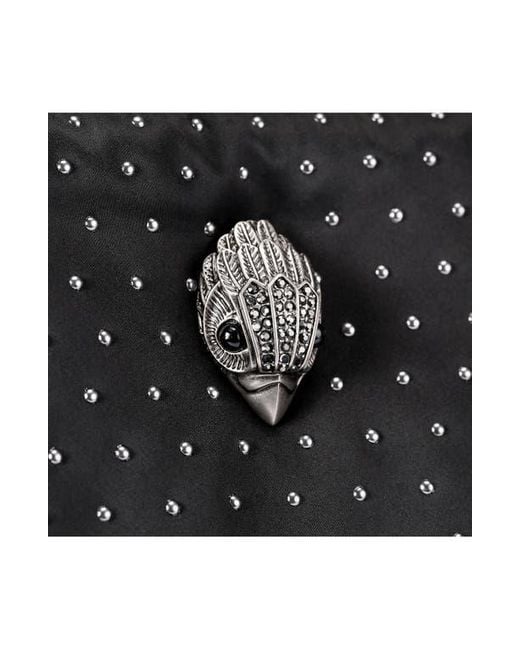 Kurt Geiger Black Large Drench Studded Shopper