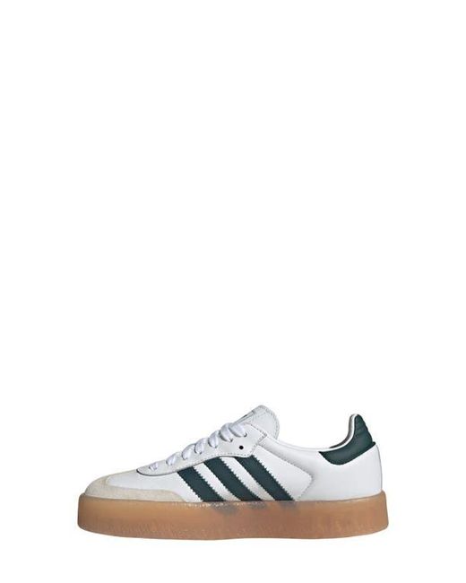 Adidas White Sambae Sneaker