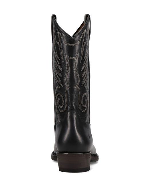 Frye Black Grady Western Boot for men