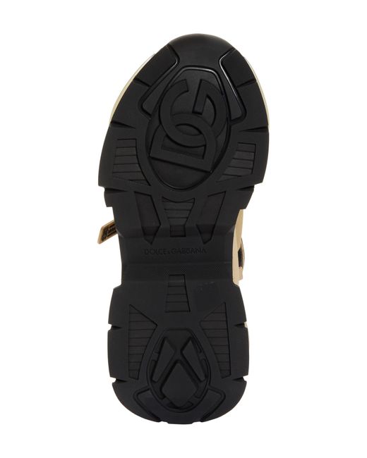 Dolce & Gabbana Black Airmaster Low Top Sneaker for men