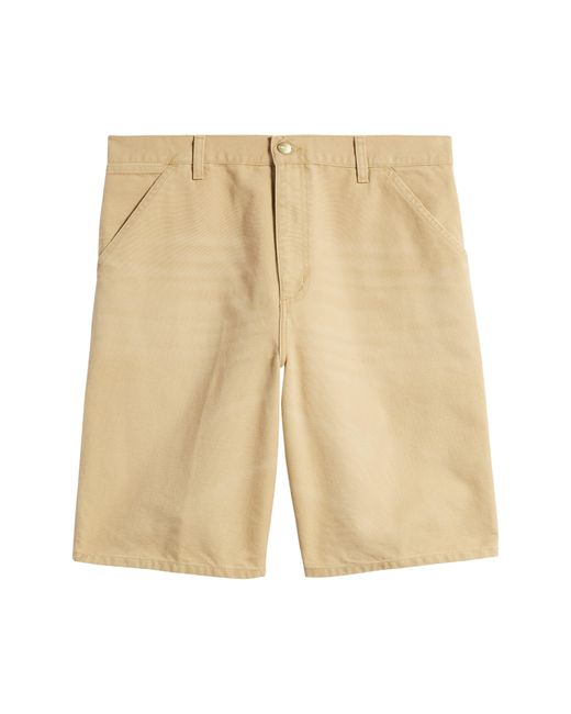 Carhartt Natural Organic Cotton Canvas Carpenter Shorts for men