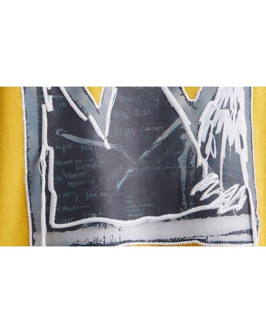Lee Jeans Blue X Basquiat Cotton Graphic Sweatshirt for men
