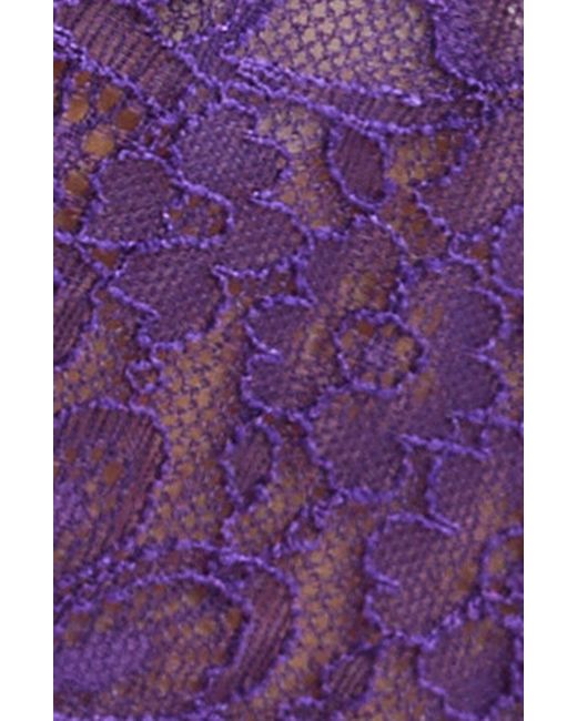 Kilo Brava Purple Lace G-string