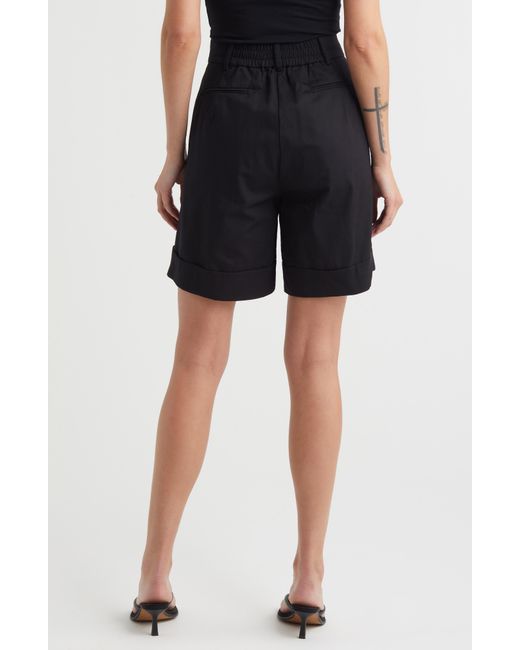 Faithfull The Brand Gray Campania Cotton Twill Shorts