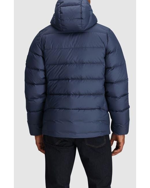 Outdoor Research Coldfront 700 Fill Power Down Insulated Hooded Ripstop ...