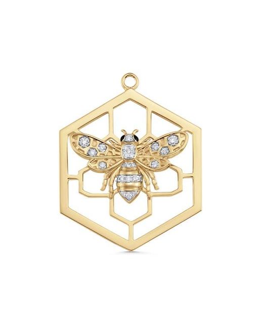 Sara Weinstock Metallic Queen Bee Diamond Charm
