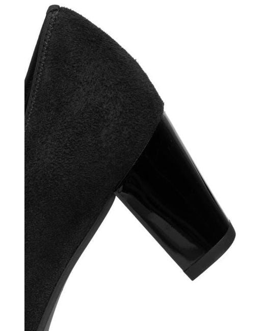 Ara Black Ophelia Buckle Pump