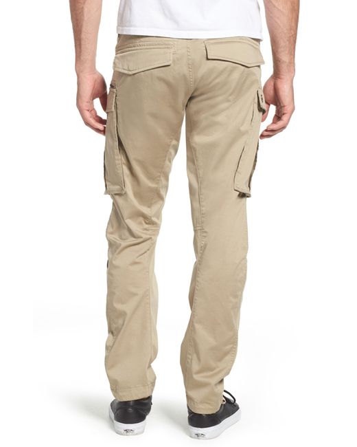 G-Star RAW Natural Rovik Tapered Fit Cargo Pants for men