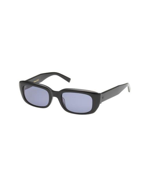Abercrombie & Fitch Blue 52Mm Rectangular Sunglasses