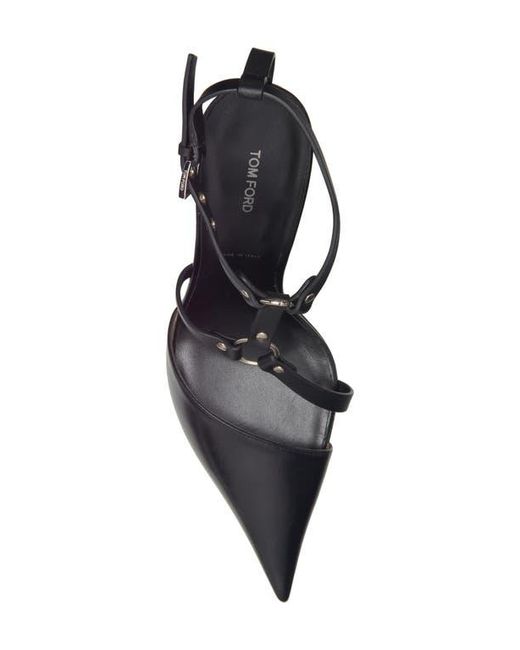 Tom Ford Blue Harness Pump