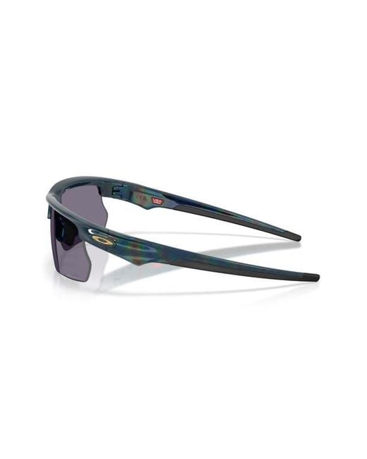 Oakley Blue Bisphaera 68Mm Oversize Gradient Prizm Rectangular Sunglasses