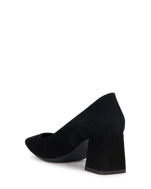 Geox Giselda Block Heel Pump in Black Lyst