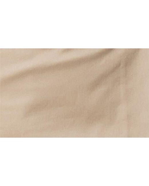 Astr Natural Chana Pleated Wrap Miniskirt