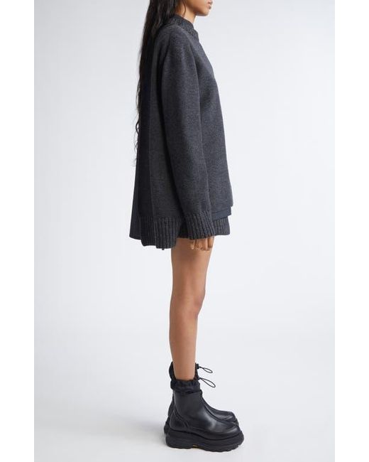 【未使用】sacai Wool Knit Dress SACAI | WOOL MOHAIR KNIT DRESS