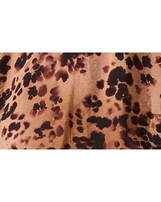 Astr Blue Reyen Long Sleeve Top
