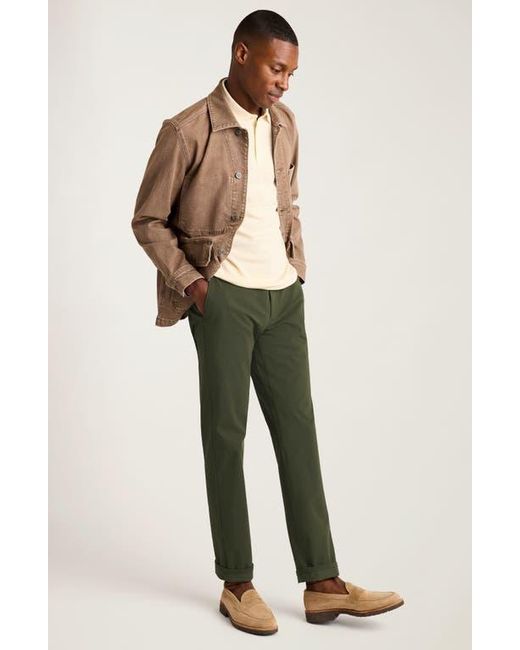 Bonobos Green The 2.0 Flat Front Stretch Cotton Chinos for men