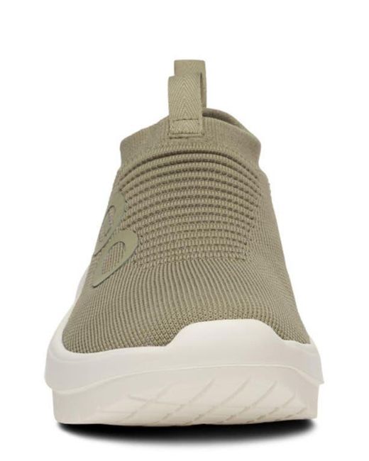 OOFOS White Oomy Zen Slip-On Sneaker for men