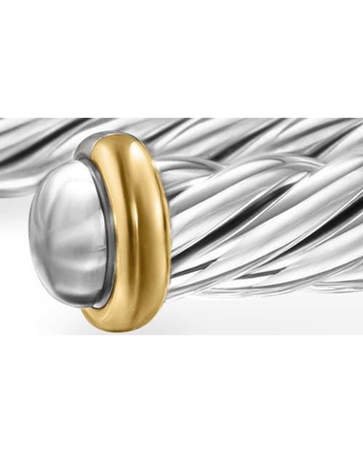 David Yurman Metallic Cable Cuff Bracelet for men